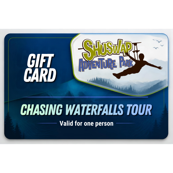 Chasing Waterfalls Tour Gift Card